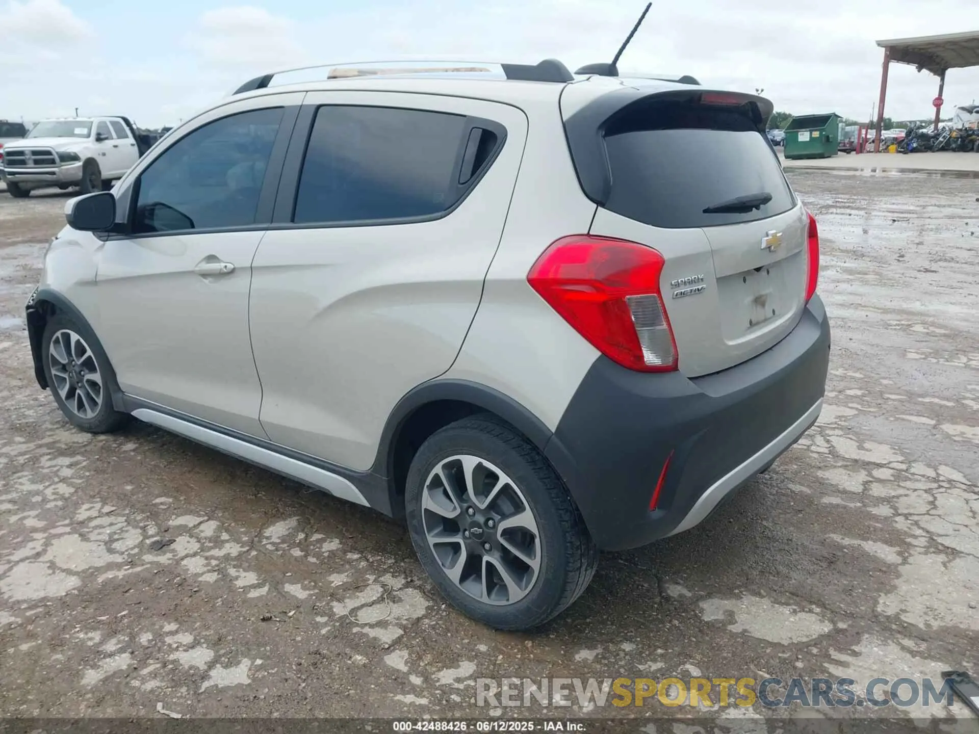 3 fotografías del automóvil dañado KL8CH6SA5MC719210 CHEVROLET SPARK 2021