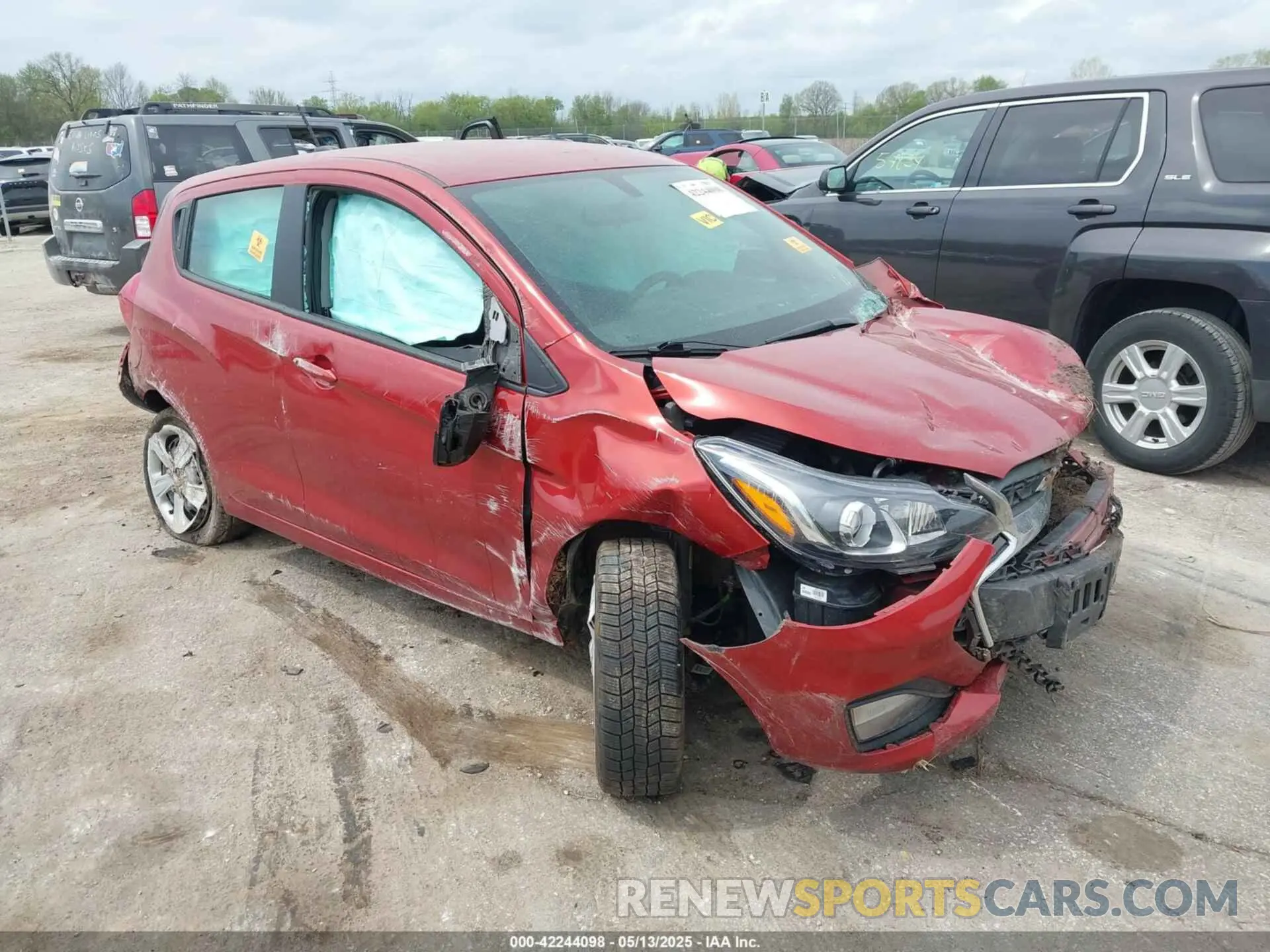 1 fotografías del automóvil dañado KL8CA6SA8NC032504 CHEVROLET SPARK 2022