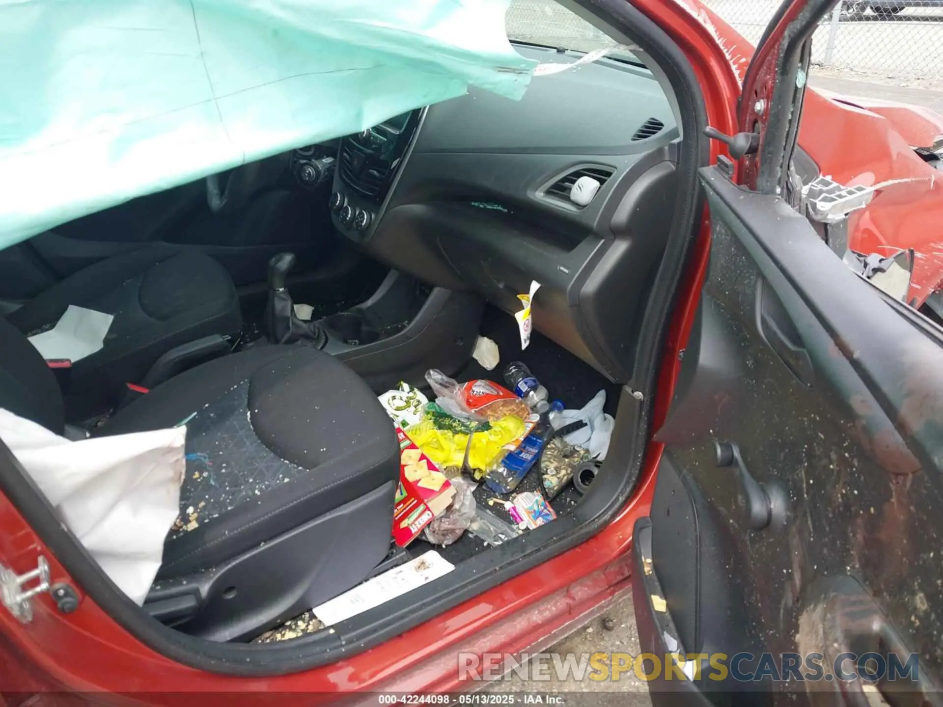 5 fotografías del automóvil dañado KL8CA6SA8NC032504 CHEVROLET SPARK 2022