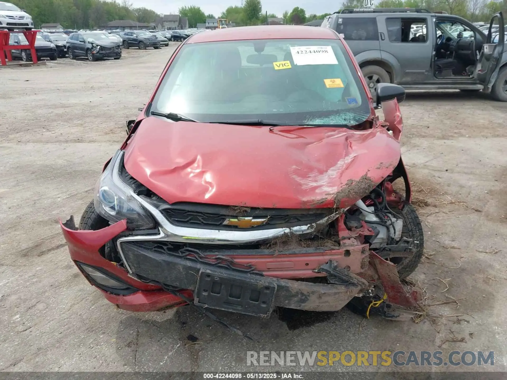 6 fotografías del automóvil dañado KL8CA6SA8NC032504 CHEVROLET SPARK 2022