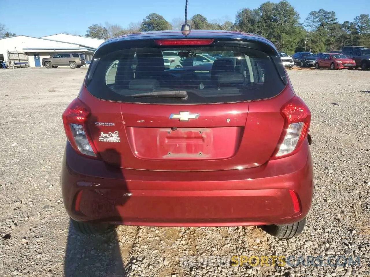 6 fotografías del automóvil dañado KL8CB6SA0NC026354 CHEVROLET SPARK 2022