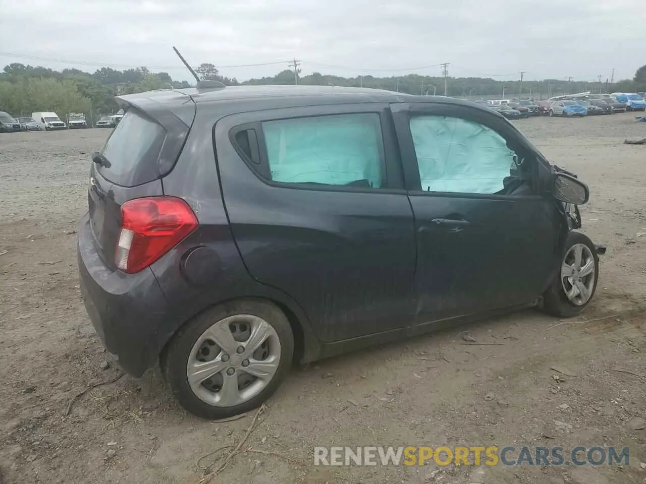 3 fotografías del automóvil dañado KL8CB6SA0NC032252 CHEVROLET SPARK 2022