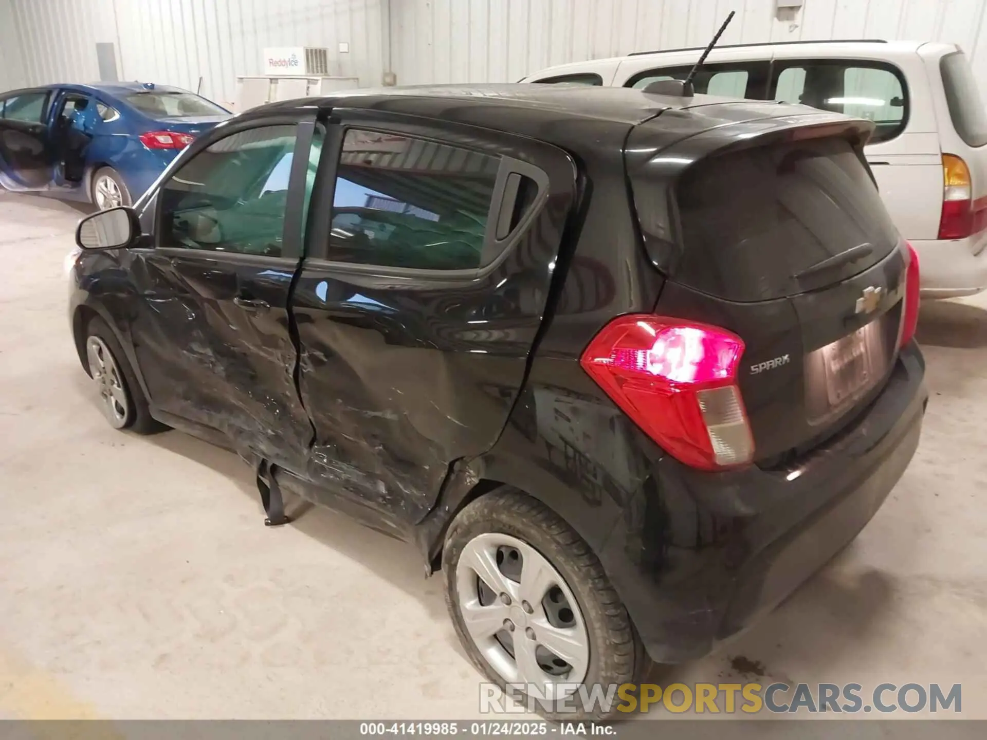 3 fotografías del automóvil dañado KL8CB6SA1NC025195 CHEVROLET SPARK 2022