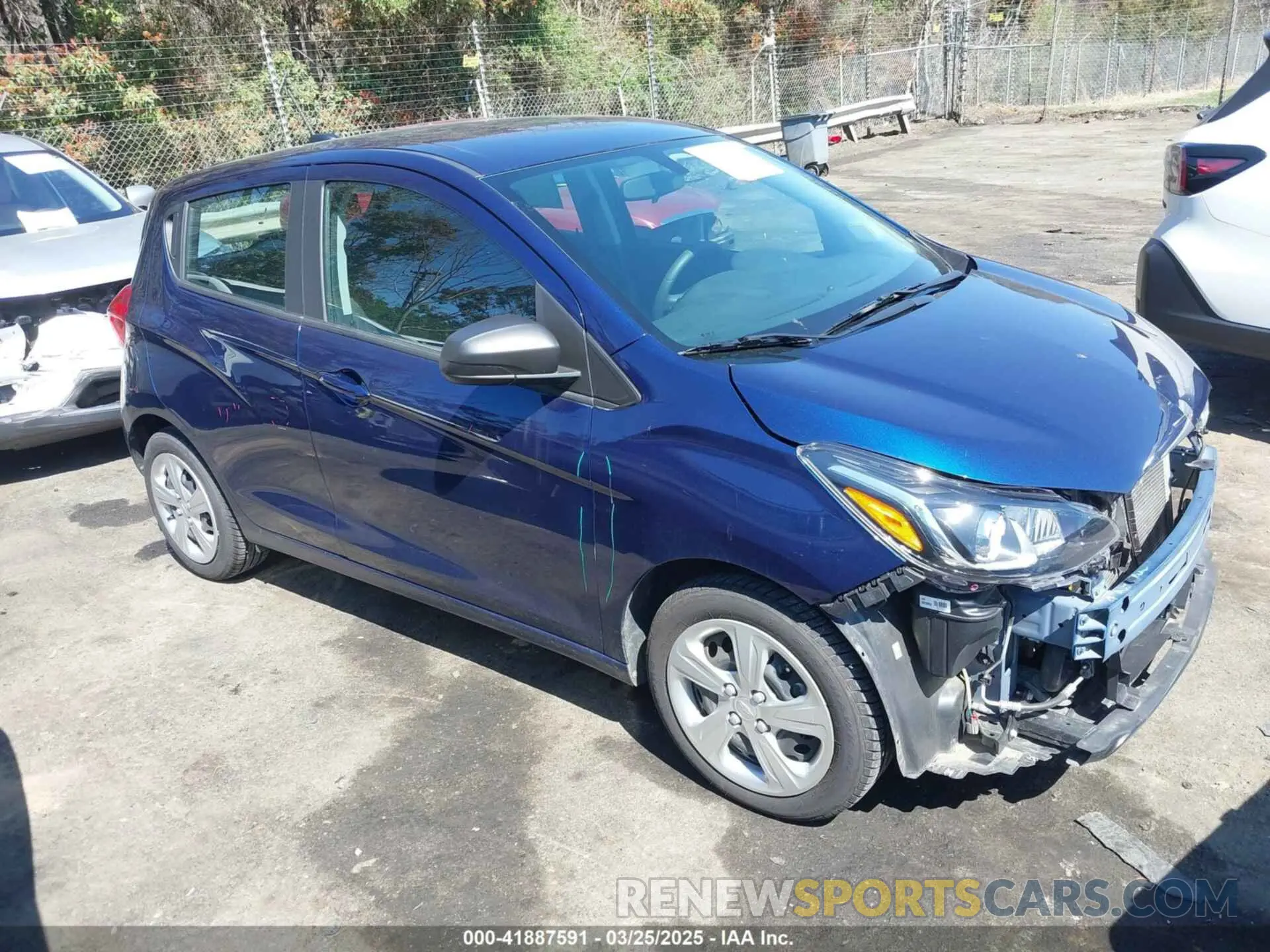 1 fotografías del automóvil dañado KL8CB6SA2NC020622 CHEVROLET SPARK 2022