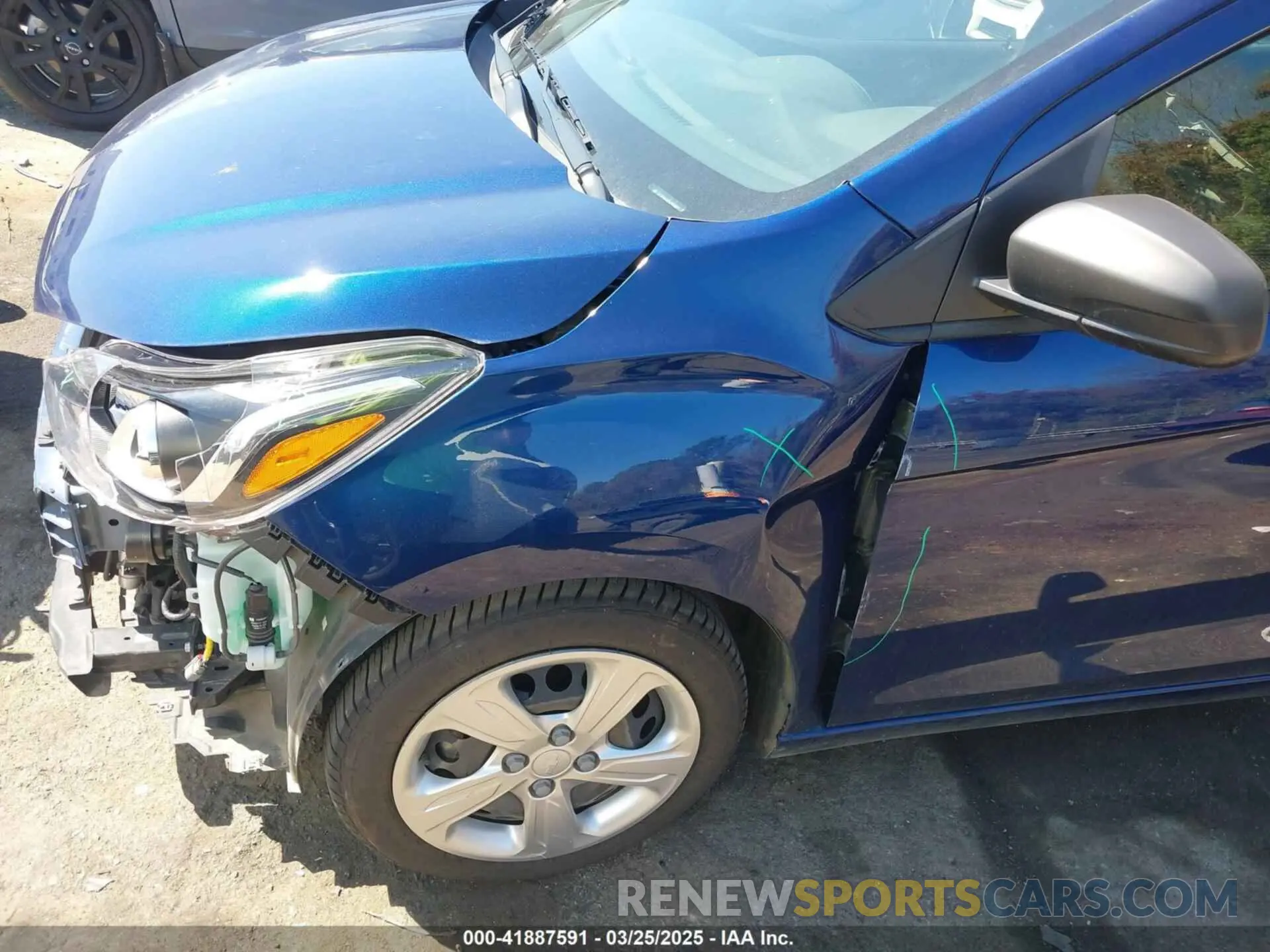 18 fotografías del automóvil dañado KL8CB6SA2NC020622 CHEVROLET SPARK 2022