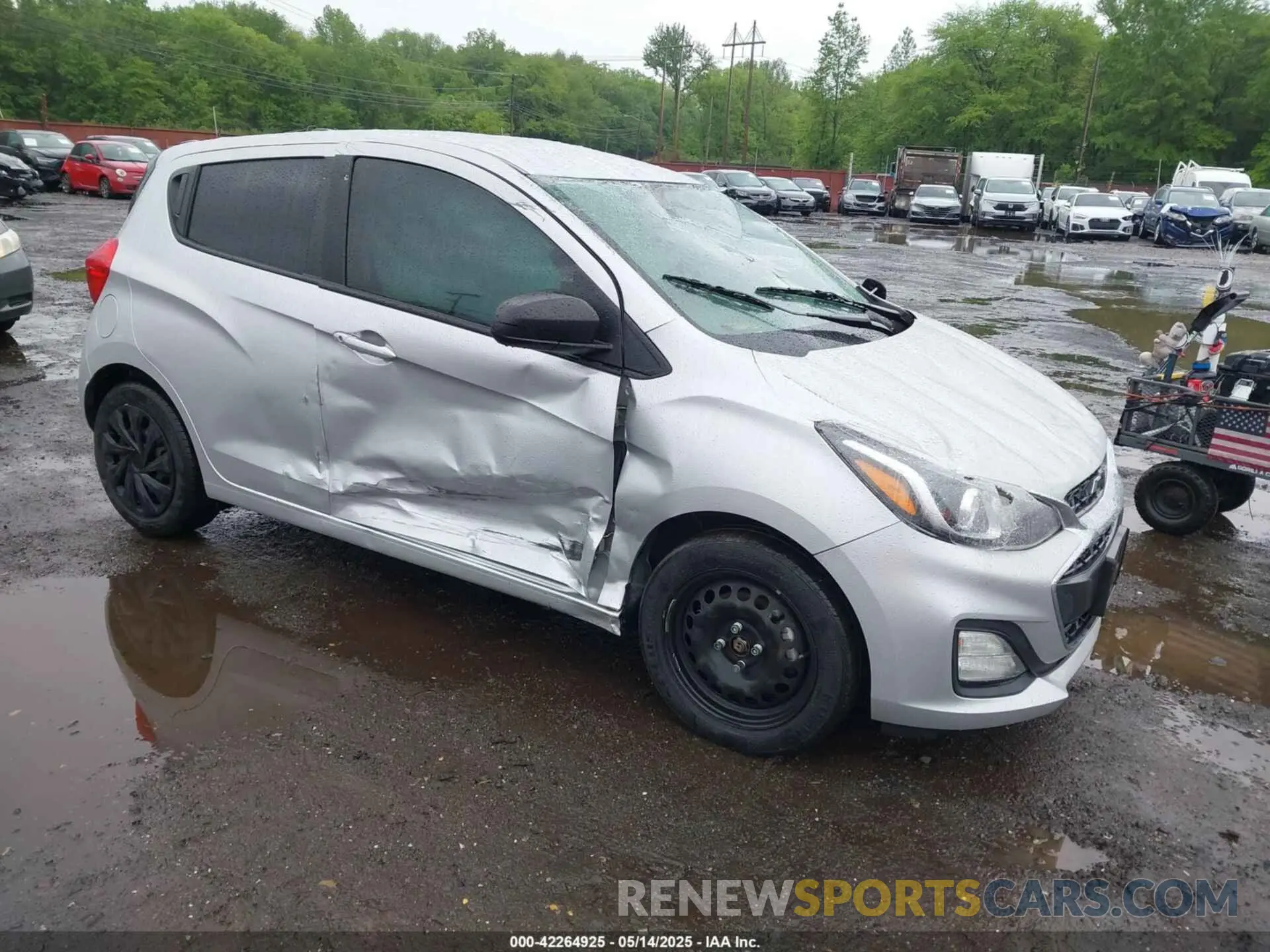 1 fotografías del automóvil dañado KL8CB6SA2NC023309 CHEVROLET SPARK 2022