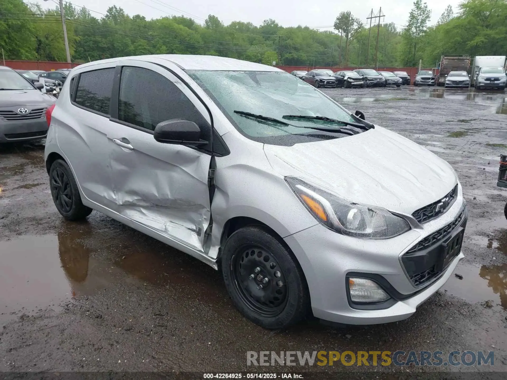 12 fotografías del automóvil dañado KL8CB6SA2NC023309 CHEVROLET SPARK 2022