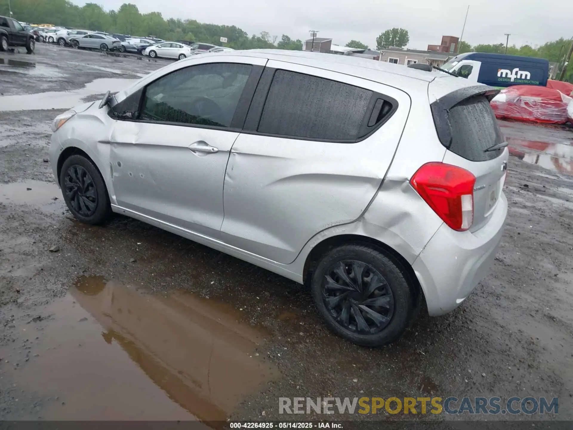 3 fotografías del automóvil dañado KL8CB6SA2NC023309 CHEVROLET SPARK 2022