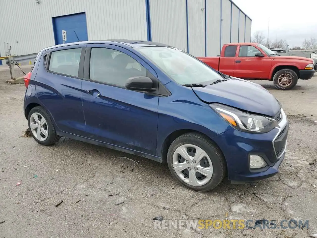4 fotografías del automóvil dañado KL8CB6SA3NC032214 CHEVROLET SPARK 2022