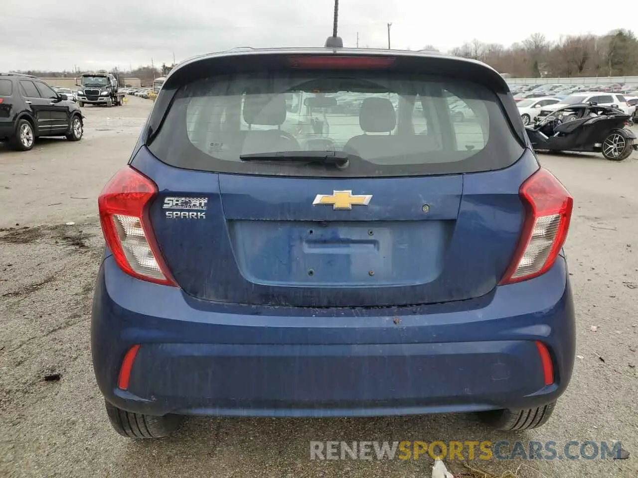 6 fotografías del automóvil dañado KL8CB6SA3NC032214 CHEVROLET SPARK 2022