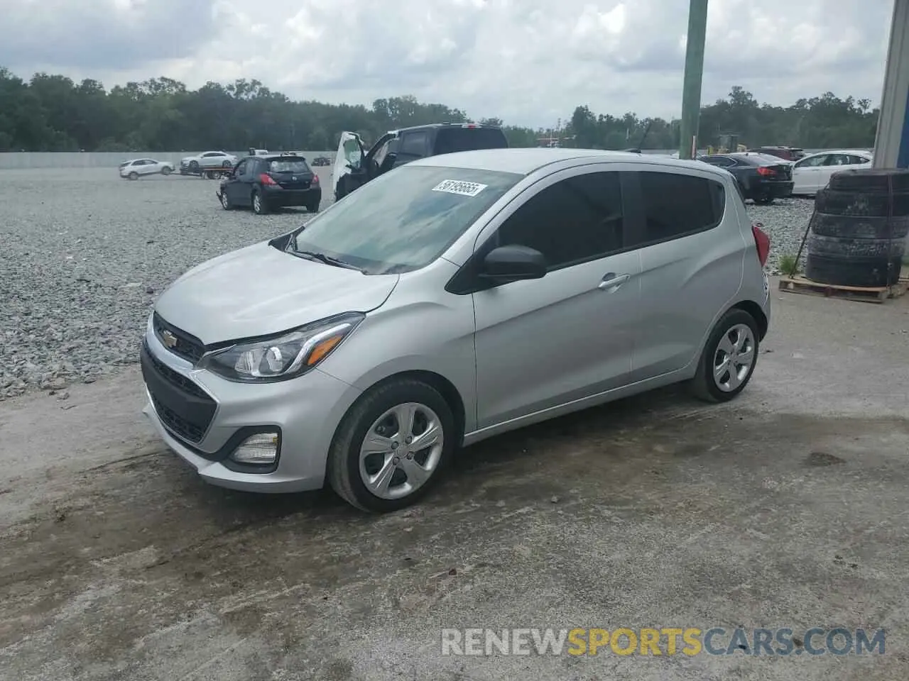 1 fotografías del automóvil dañado KL8CB6SA6NC006142 CHEVROLET SPARK 2022
