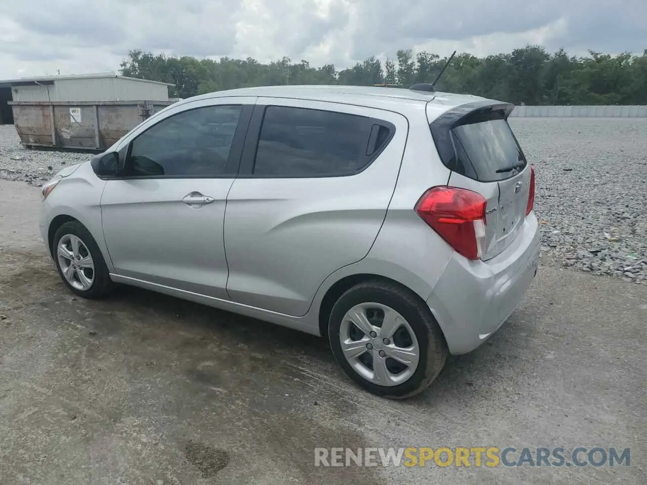 2 fotografías del automóvil dañado KL8CB6SA6NC006142 CHEVROLET SPARK 2022
