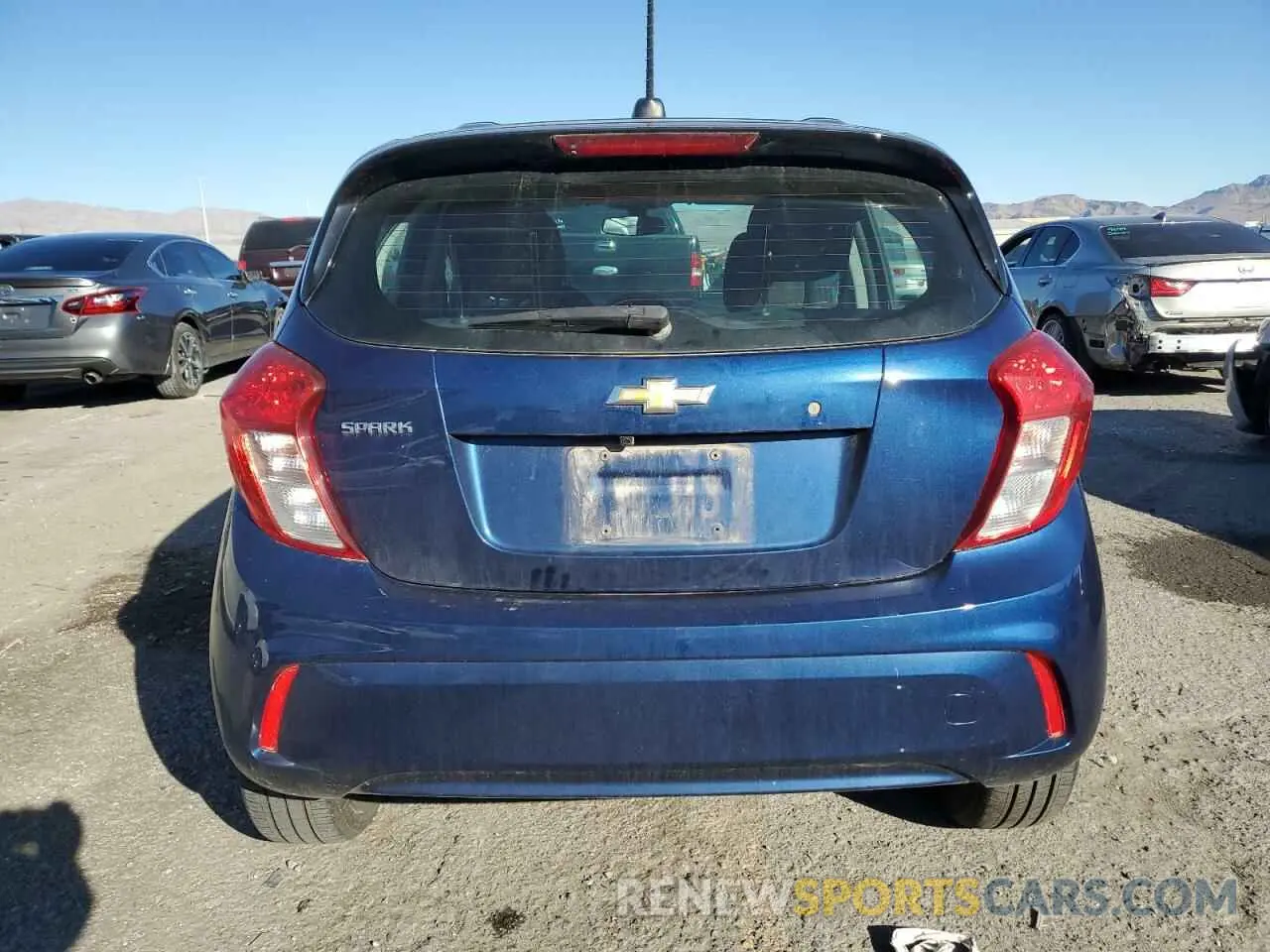 6 fotografías del automóvil dañado KL8CB6SA6NC020574 CHEVROLET SPARK 2022