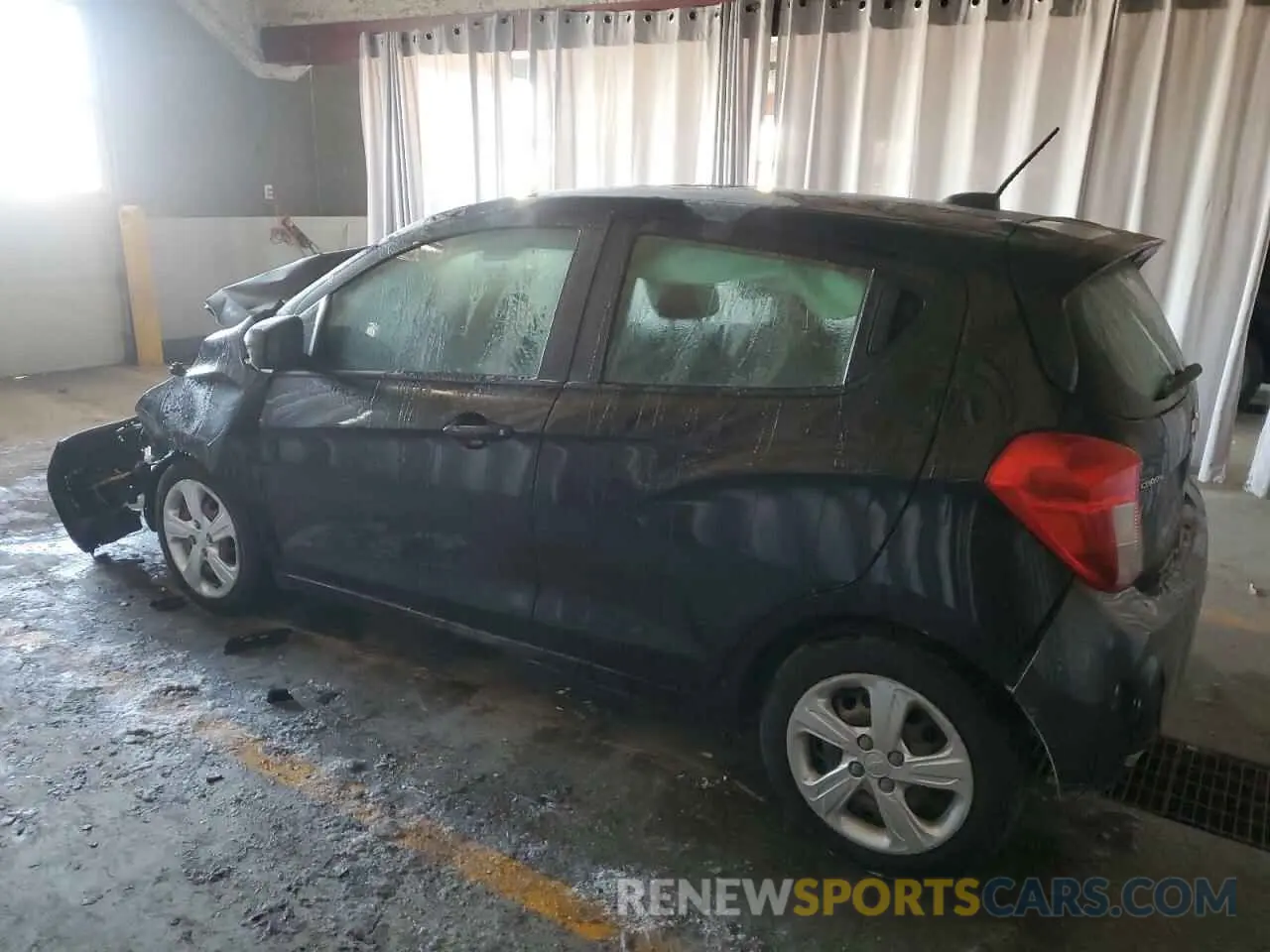 2 fotografías del automóvil dañado KL8CB6SA6NC022566 CHEVROLET SPARK 2022