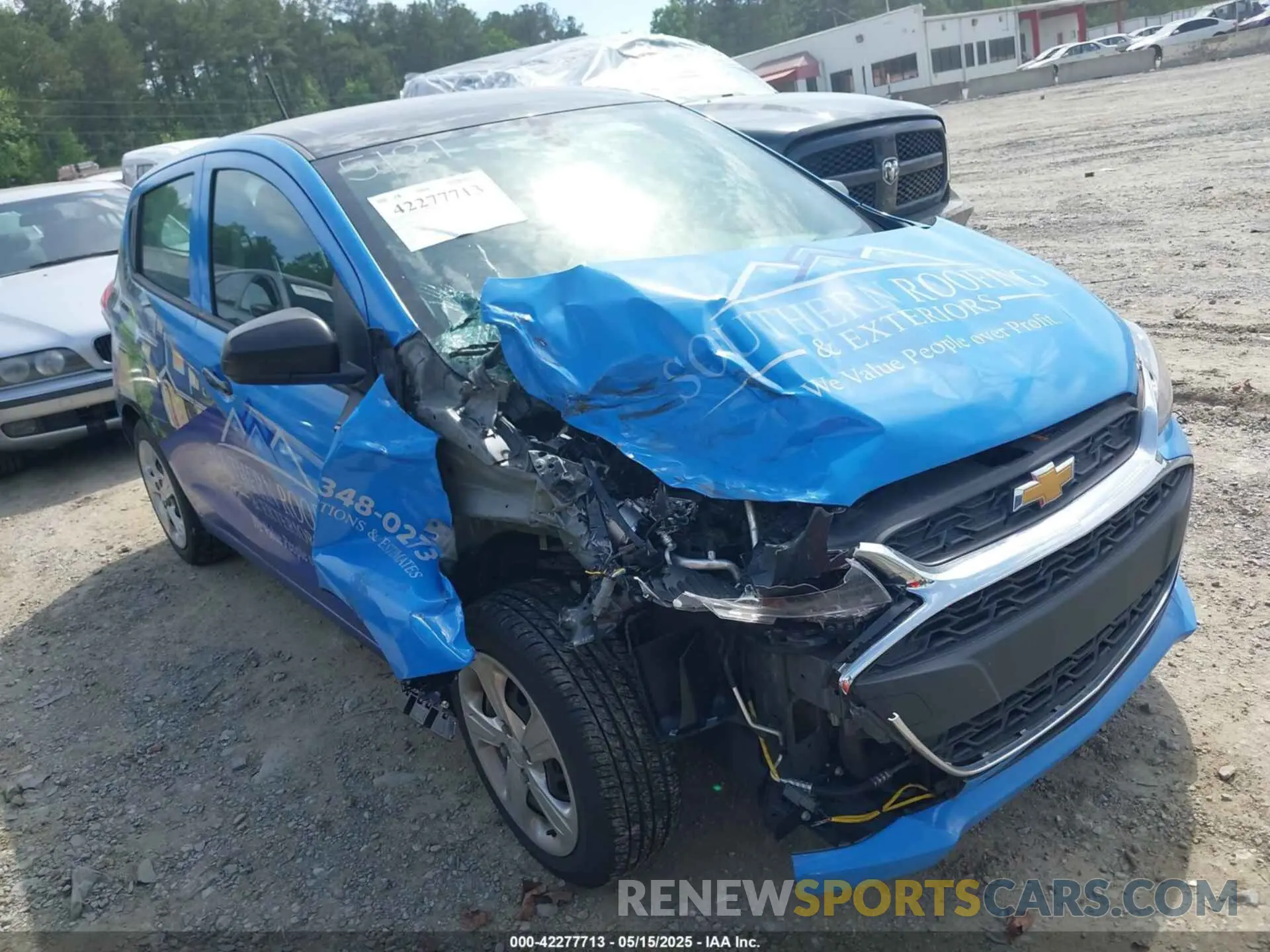 1 fotografías del automóvil dañado KL8CB6SA7NC035181 CHEVROLET SPARK 2022