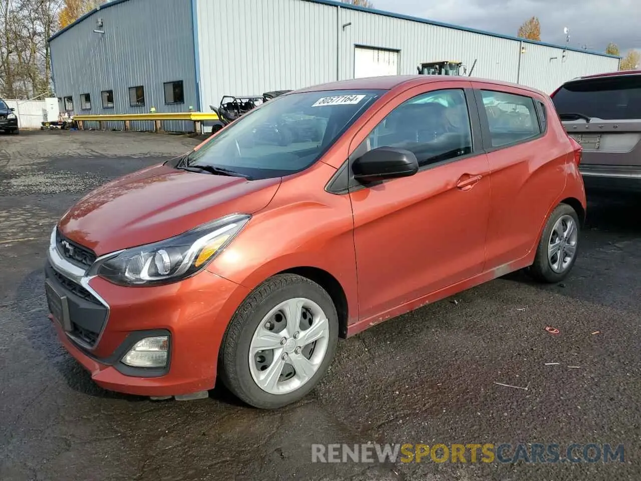1 fotografías del automóvil dañado KL8CB6SA8NC005218 CHEVROLET SPARK 2022