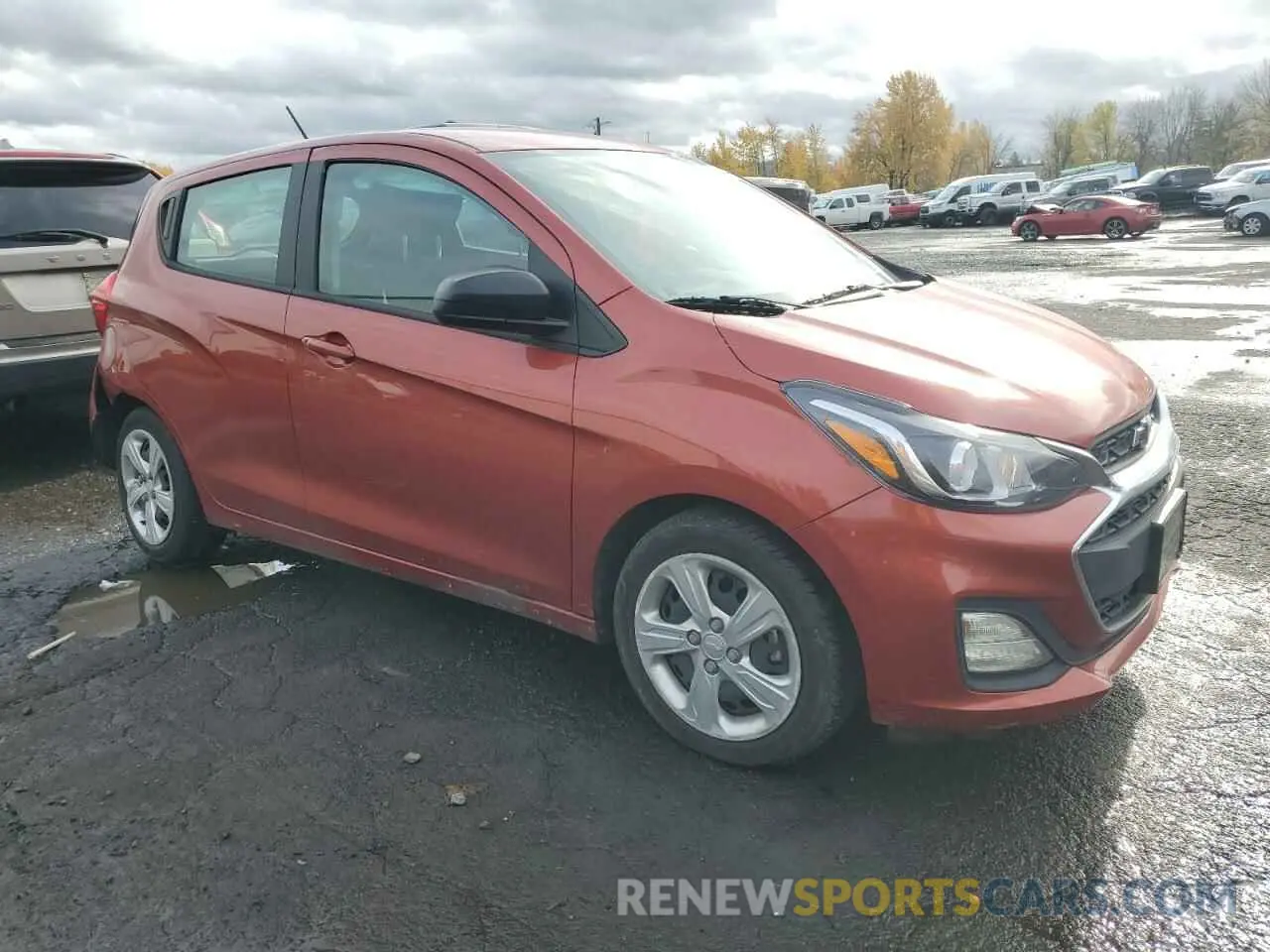 4 fotografías del automóvil dañado KL8CB6SA8NC005218 CHEVROLET SPARK 2022