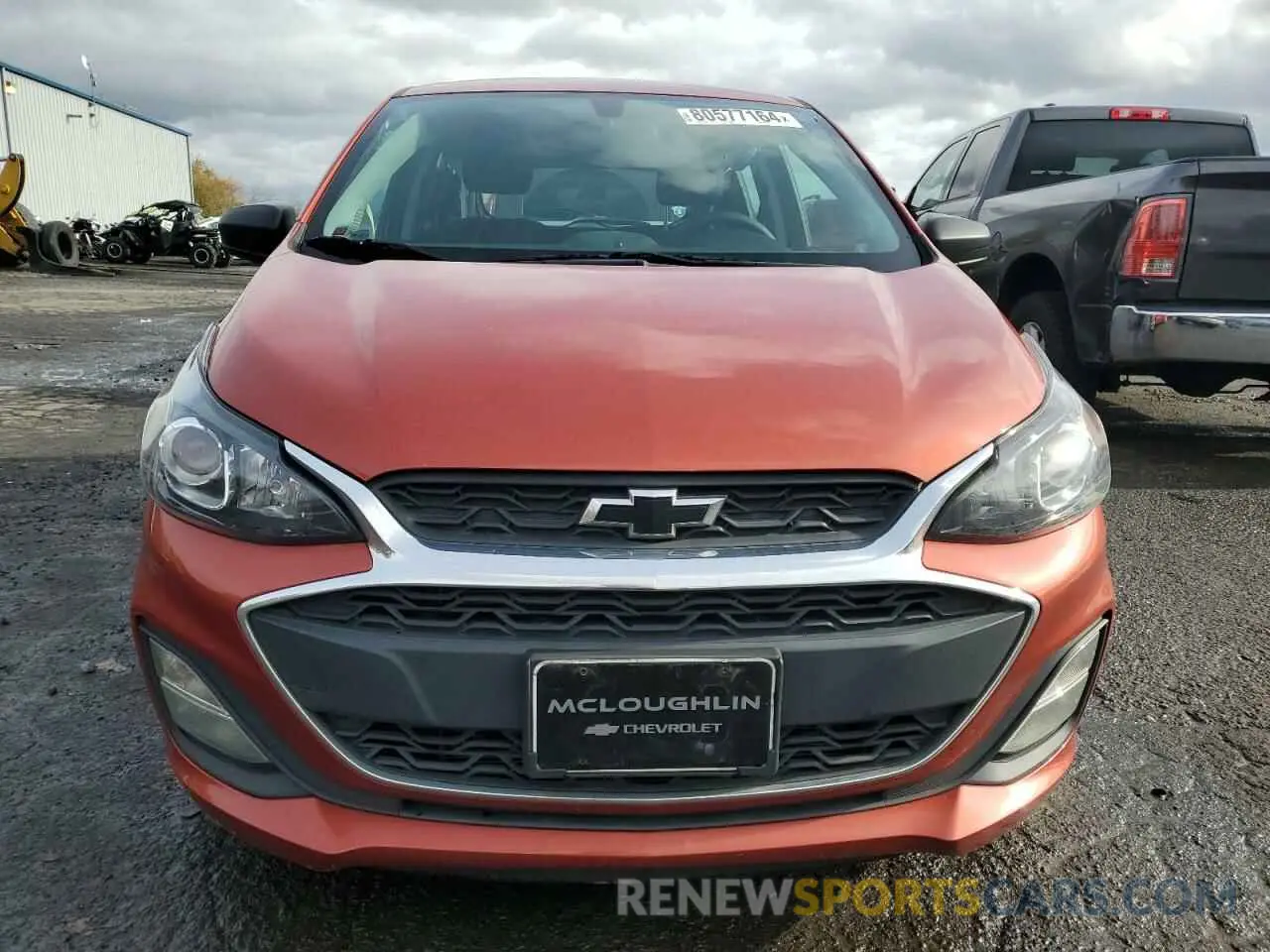 5 fotografías del automóvil dañado KL8CB6SA8NC005218 CHEVROLET SPARK 2022
