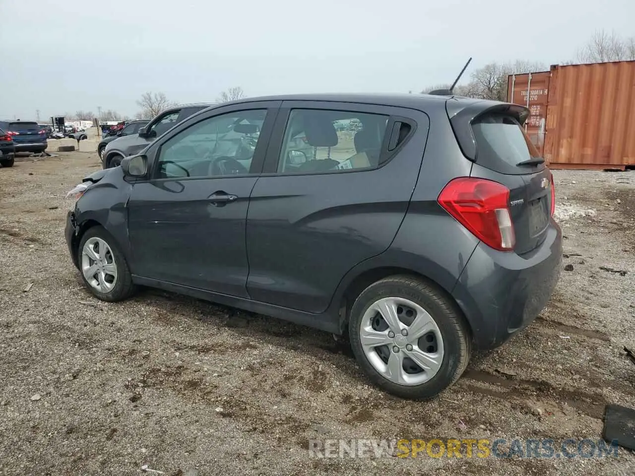 2 fotografías del automóvil dañado KL8CB6SA8NC036985 CHEVROLET SPARK 2022