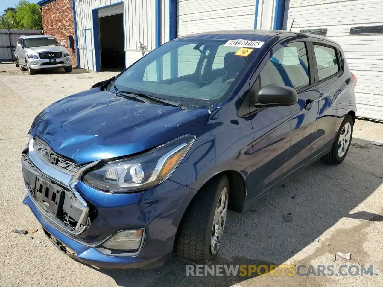 1 fotografías del automóvil dañado KL8CB6SA9NC024750 CHEVROLET SPARK 2022