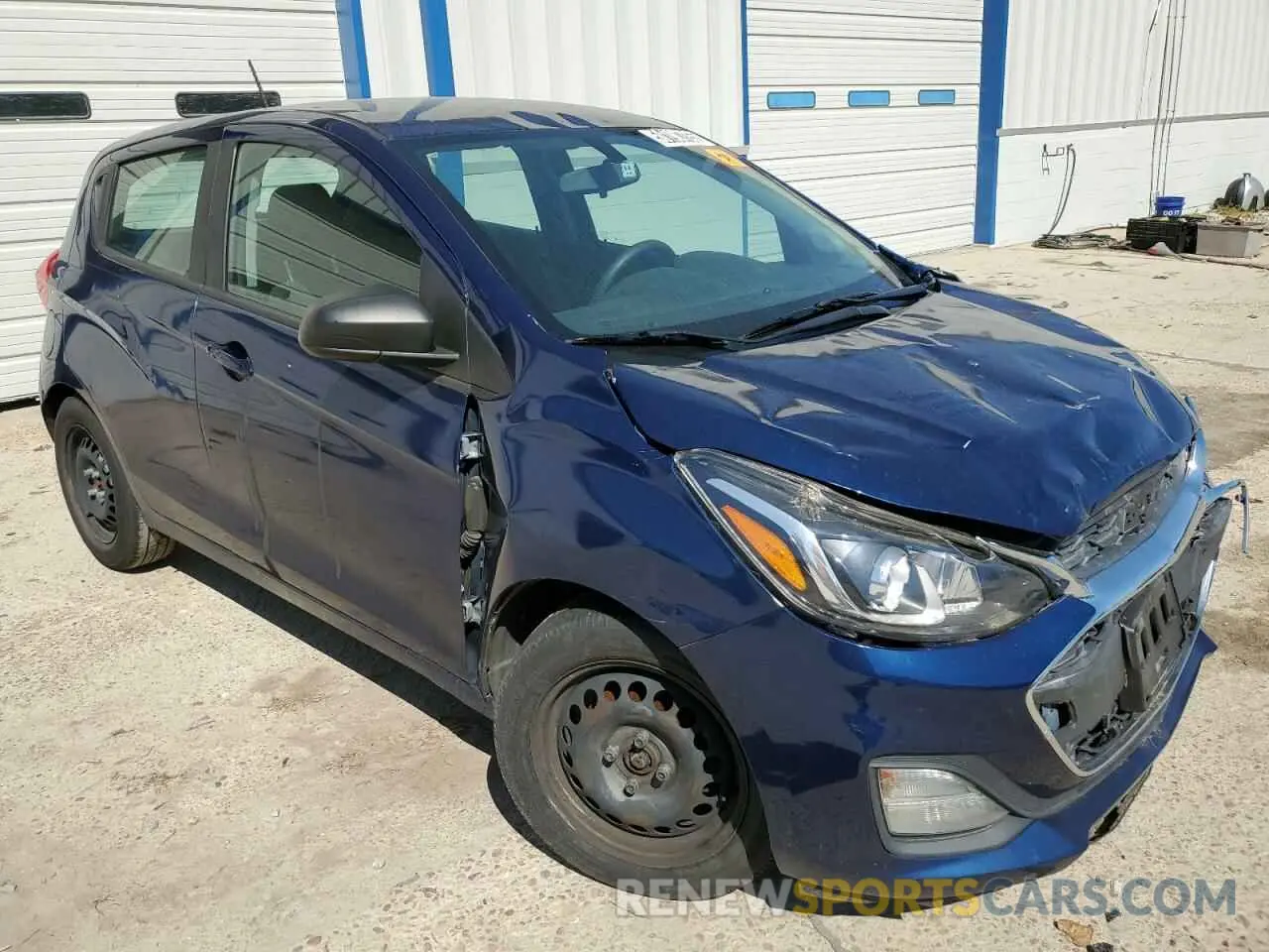 4 fotografías del automóvil dañado KL8CB6SA9NC024750 CHEVROLET SPARK 2022