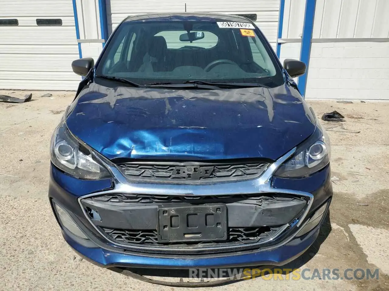 5 fotografías del automóvil dañado KL8CB6SA9NC024750 CHEVROLET SPARK 2022