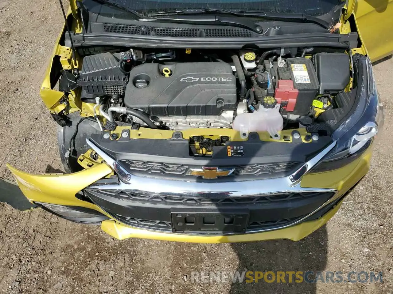 11 fotografías del automóvil dañado KL8CB6SA9NC027776 CHEVROLET SPARK 2022