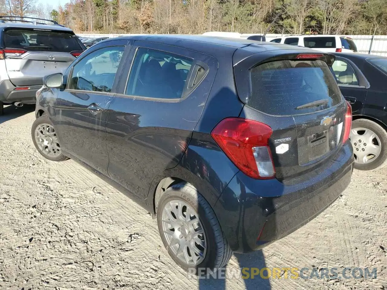 2 fotografías del automóvil dañado KL8CB6SAXNC024689 CHEVROLET SPARK 2022
