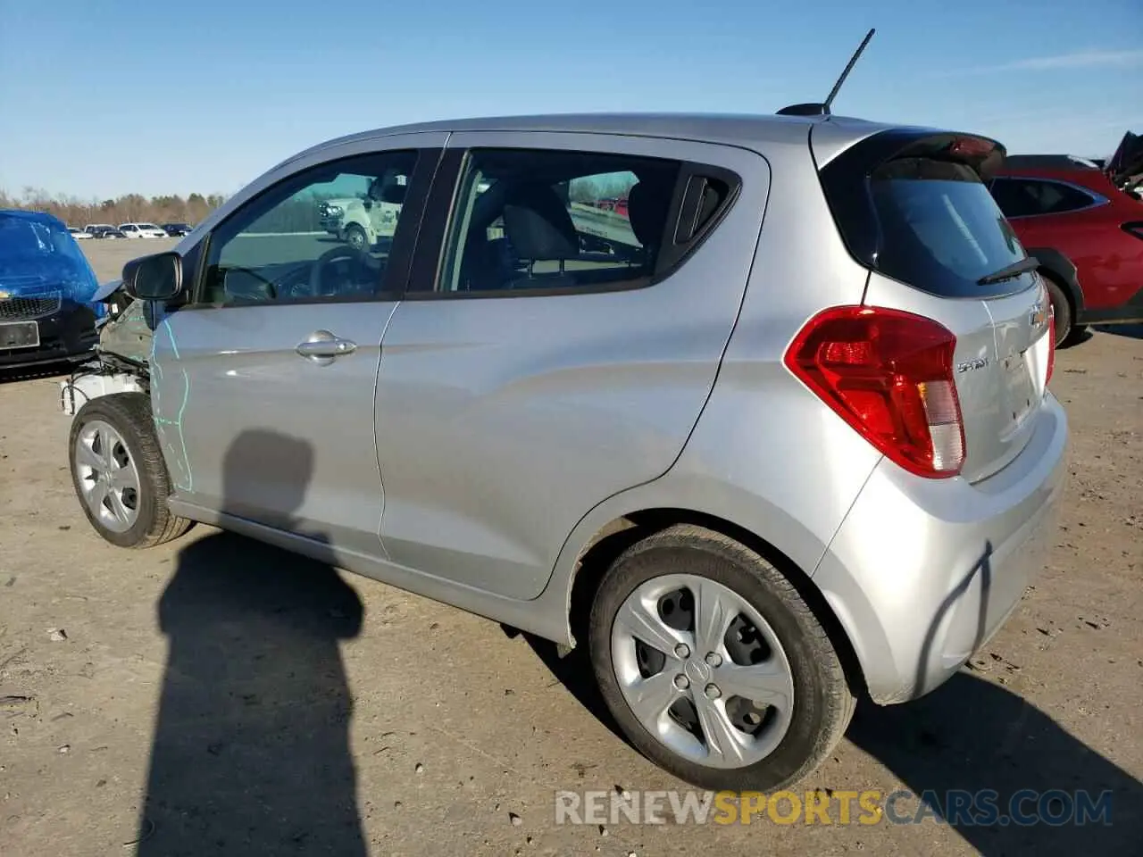 2 fotografías del automóvil dañado KL8CB6SAXNC025809 CHEVROLET SPARK 2022