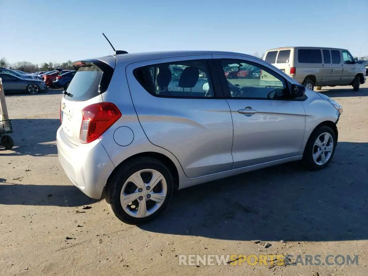 3 fotografías del automóvil dañado KL8CB6SAXNC025809 CHEVROLET SPARK 2022