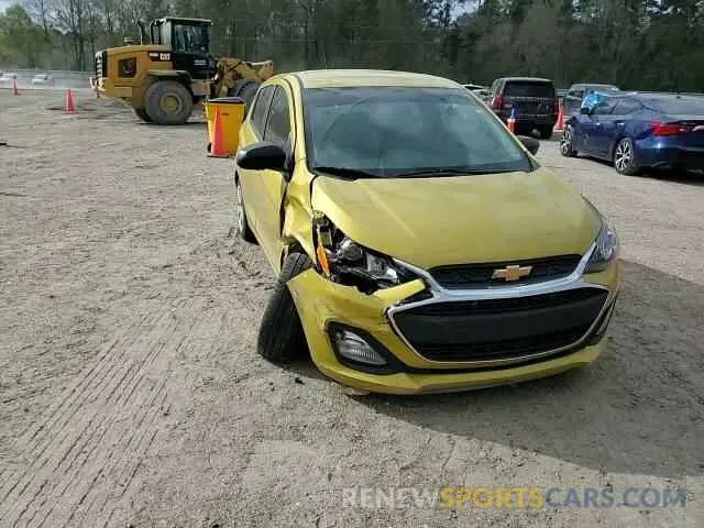 11 fotografías del automóvil dañado KL8CB6SAXNC035045 CHEVROLET SPARK 2022