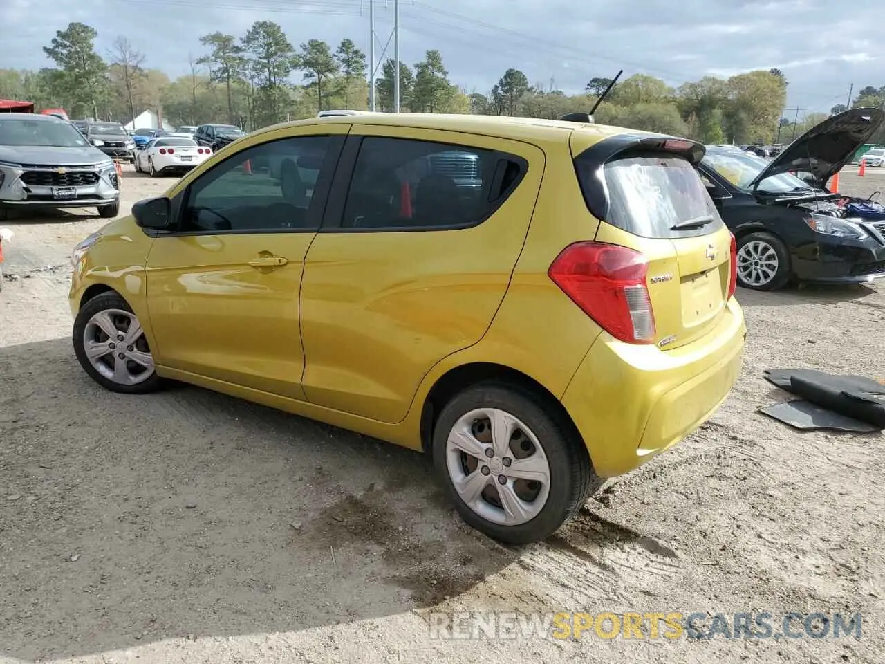 2 fotografías del automóvil dañado KL8CB6SAXNC035045 CHEVROLET SPARK 2022