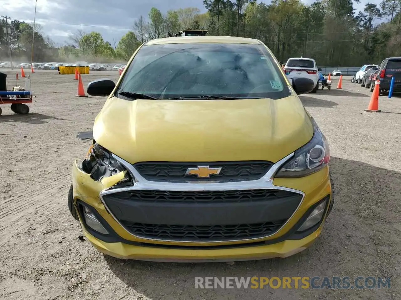5 fotografías del automóvil dañado KL8CB6SAXNC035045 CHEVROLET SPARK 2022