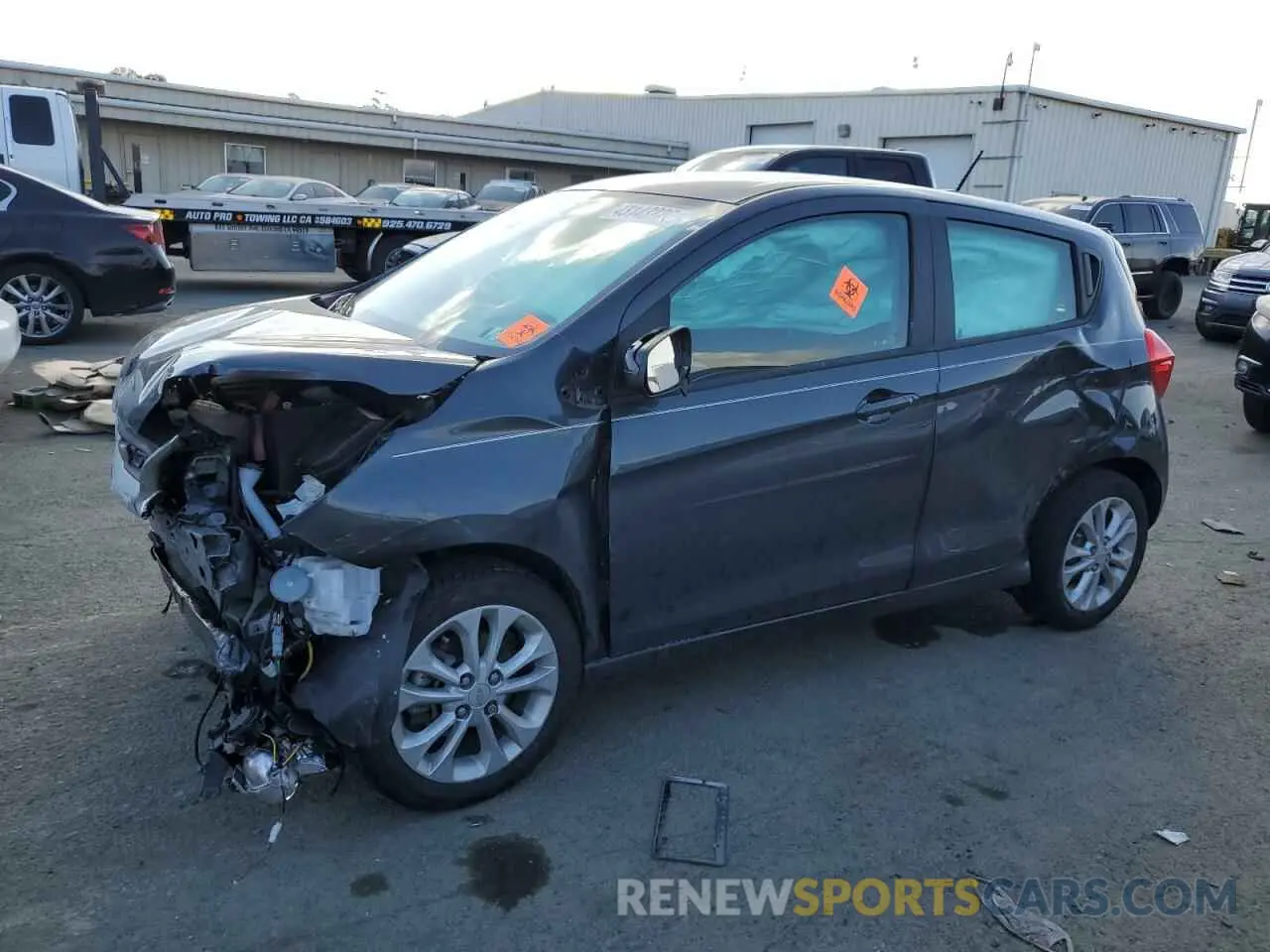 1 fotografías del automóvil dañado KL8CD6SA0NC015901 CHEVROLET SPARK 2022