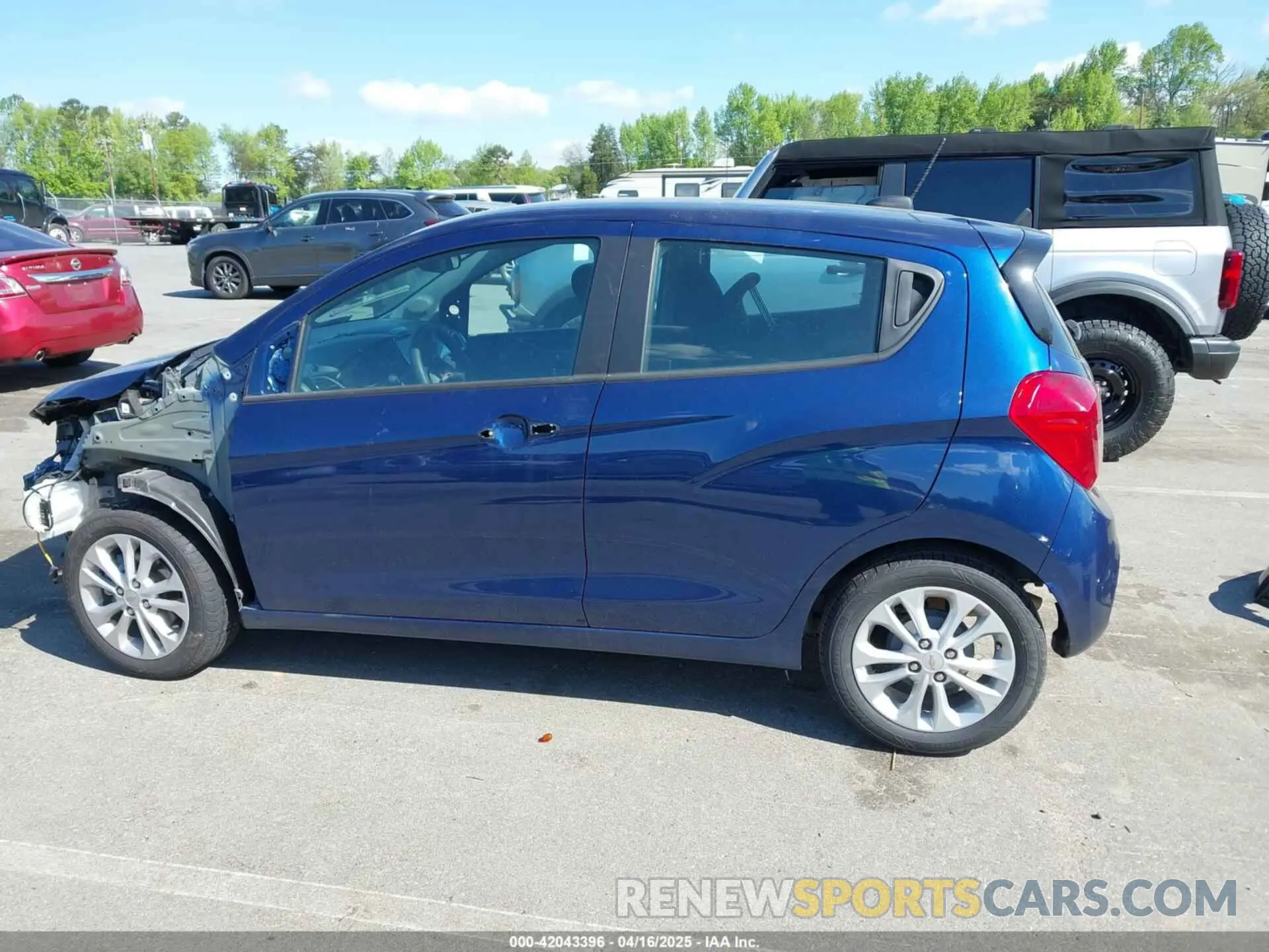 15 fotografías del automóvil dañado KL8CD6SA0NC036893 CHEVROLET SPARK 2022