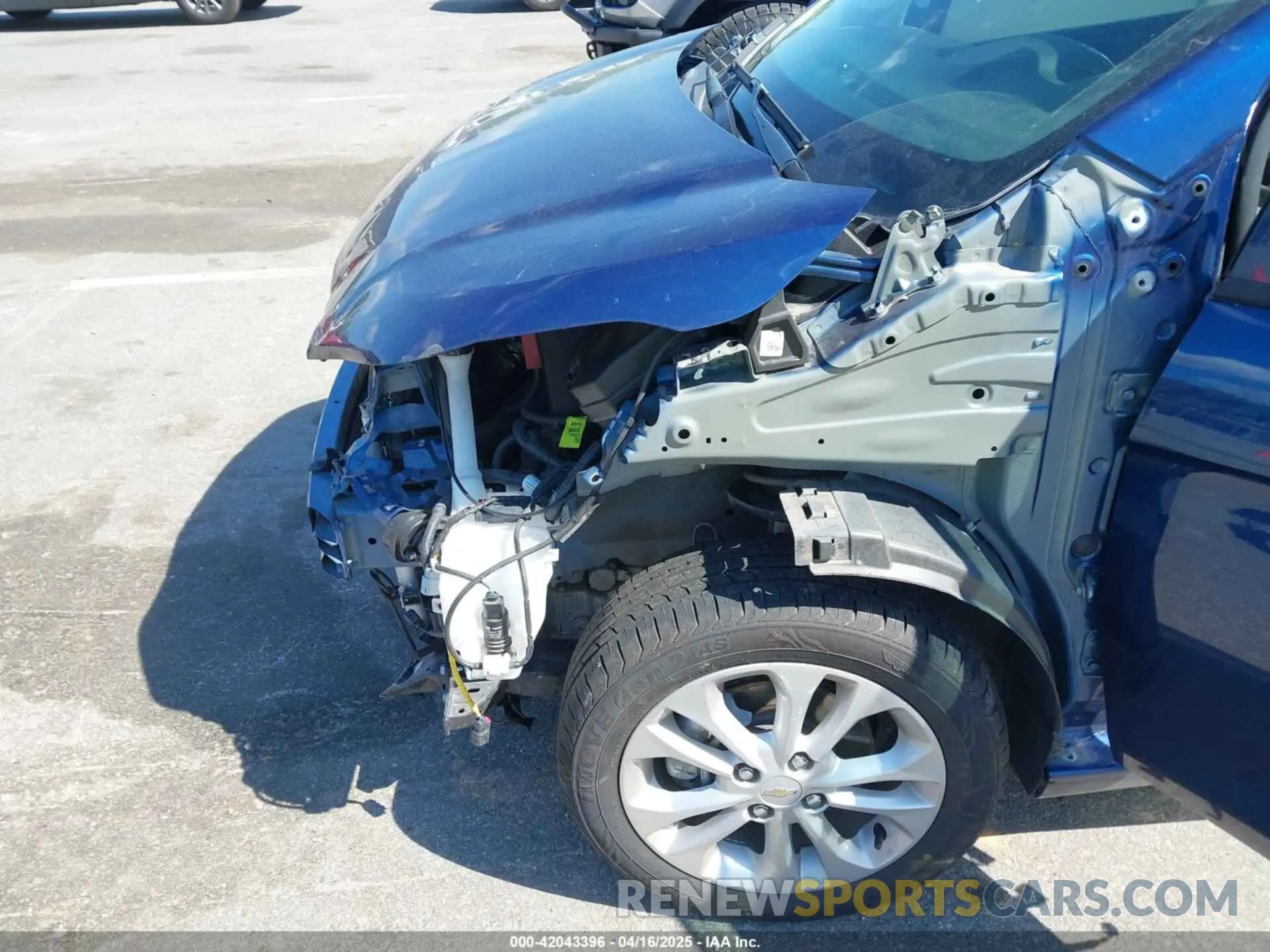 6 fotografías del automóvil dañado KL8CD6SA0NC036893 CHEVROLET SPARK 2022