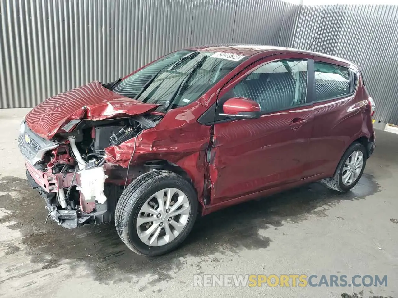 1 fotografías del automóvil dañado KL8CD6SA1NC010609 CHEVROLET SPARK 2022