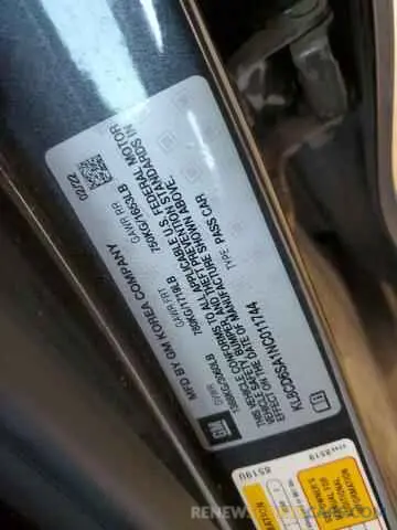 12 fotografías del automóvil dañado KL8CD6SA1NC011744 CHEVROLET SPARK 2022