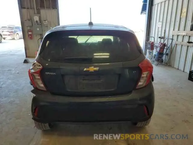 6 fotografías del automóvil dañado KL8CD6SA1NC011744 CHEVROLET SPARK 2022