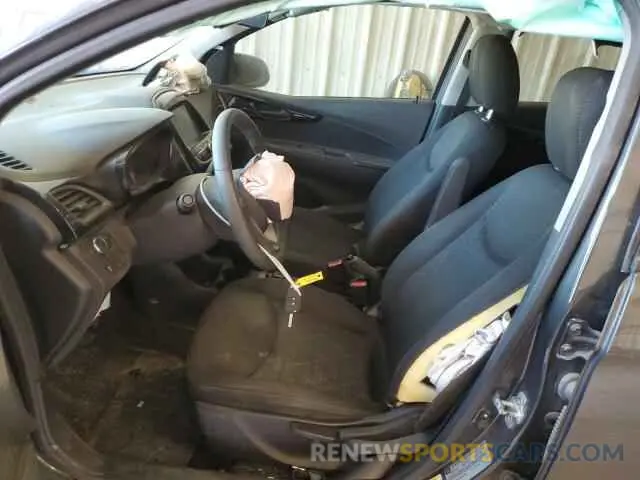 7 fotografías del automóvil dañado KL8CD6SA1NC011744 CHEVROLET SPARK 2022