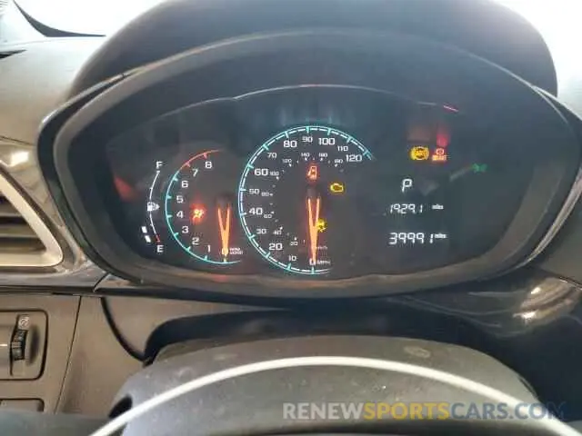9 fotografías del automóvil dañado KL8CD6SA1NC011744 CHEVROLET SPARK 2022