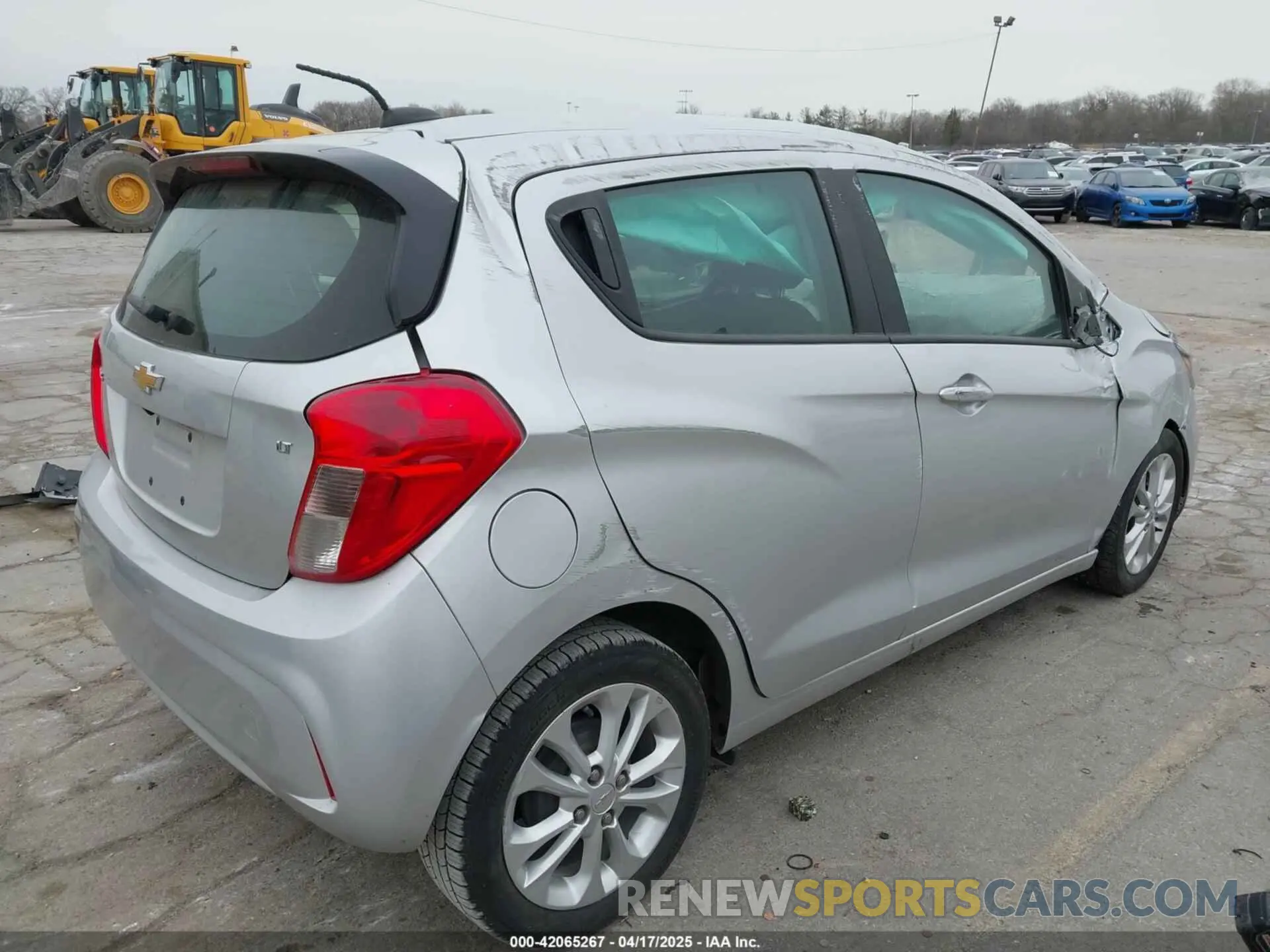 4 fotografías del automóvil dañado KL8CD6SA1NC021917 CHEVROLET SPARK 2022