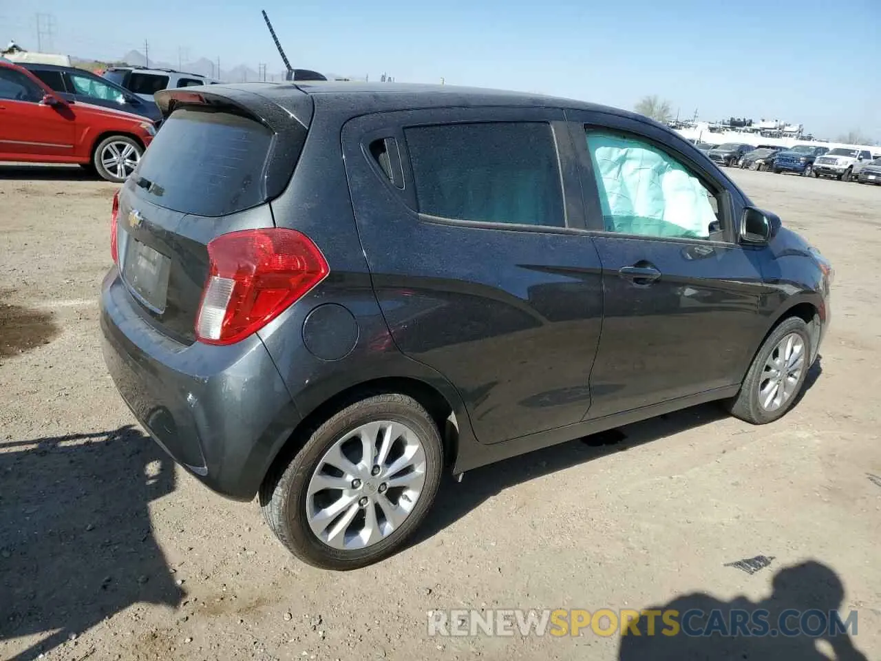 3 fotografías del automóvil dañado KL8CD6SA2NC010098 CHEVROLET SPARK 2022