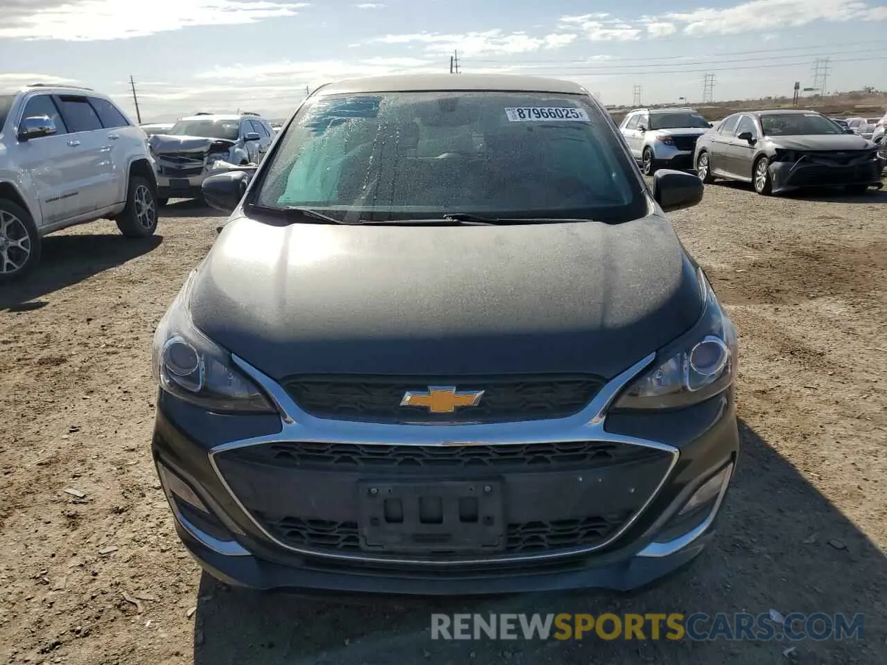 5 fotografías del automóvil dañado KL8CD6SA2NC010098 CHEVROLET SPARK 2022
