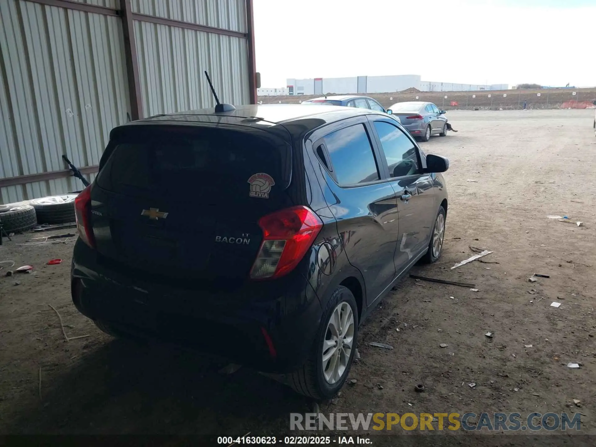 4 fotografías del automóvil dañado KL8CD6SA3NC026794 CHEVROLET SPARK 2022