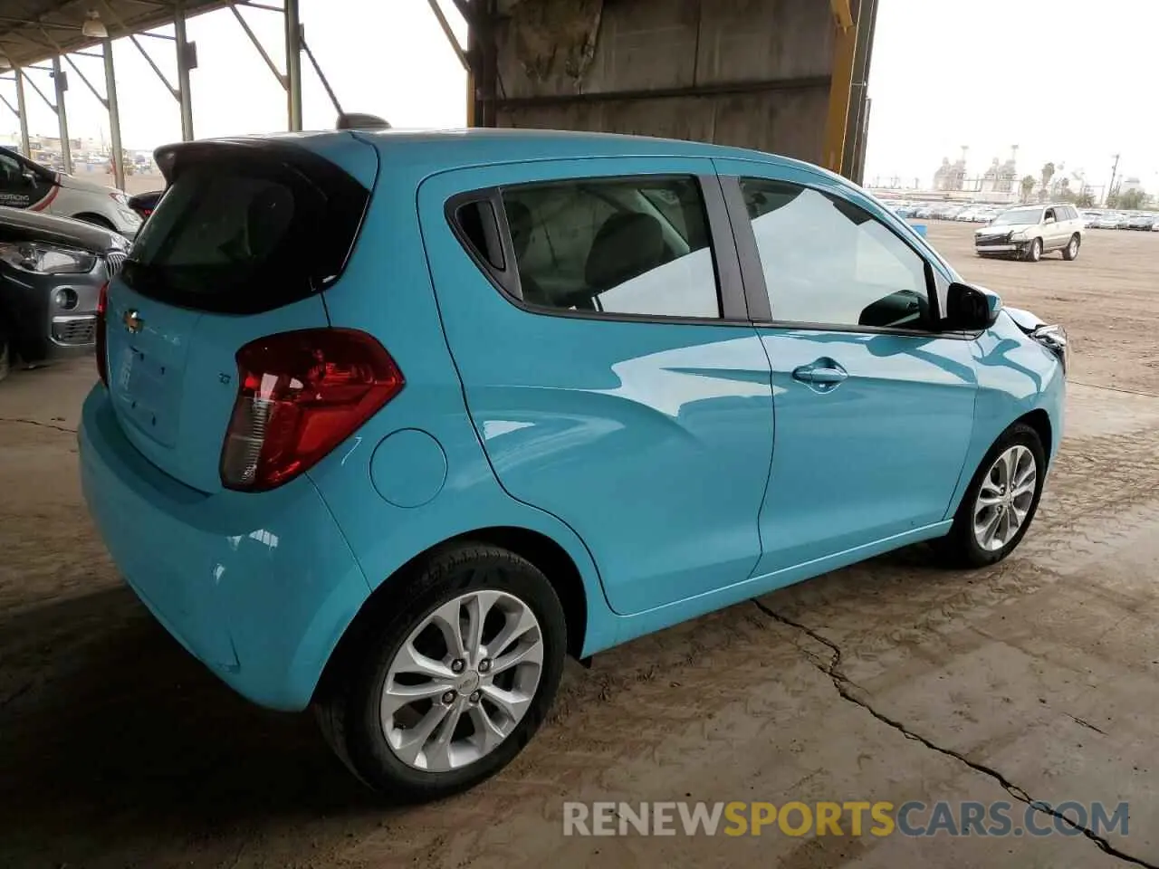 3 fotografías del automóvil dañado KL8CD6SA3NC026844 CHEVROLET SPARK 2022