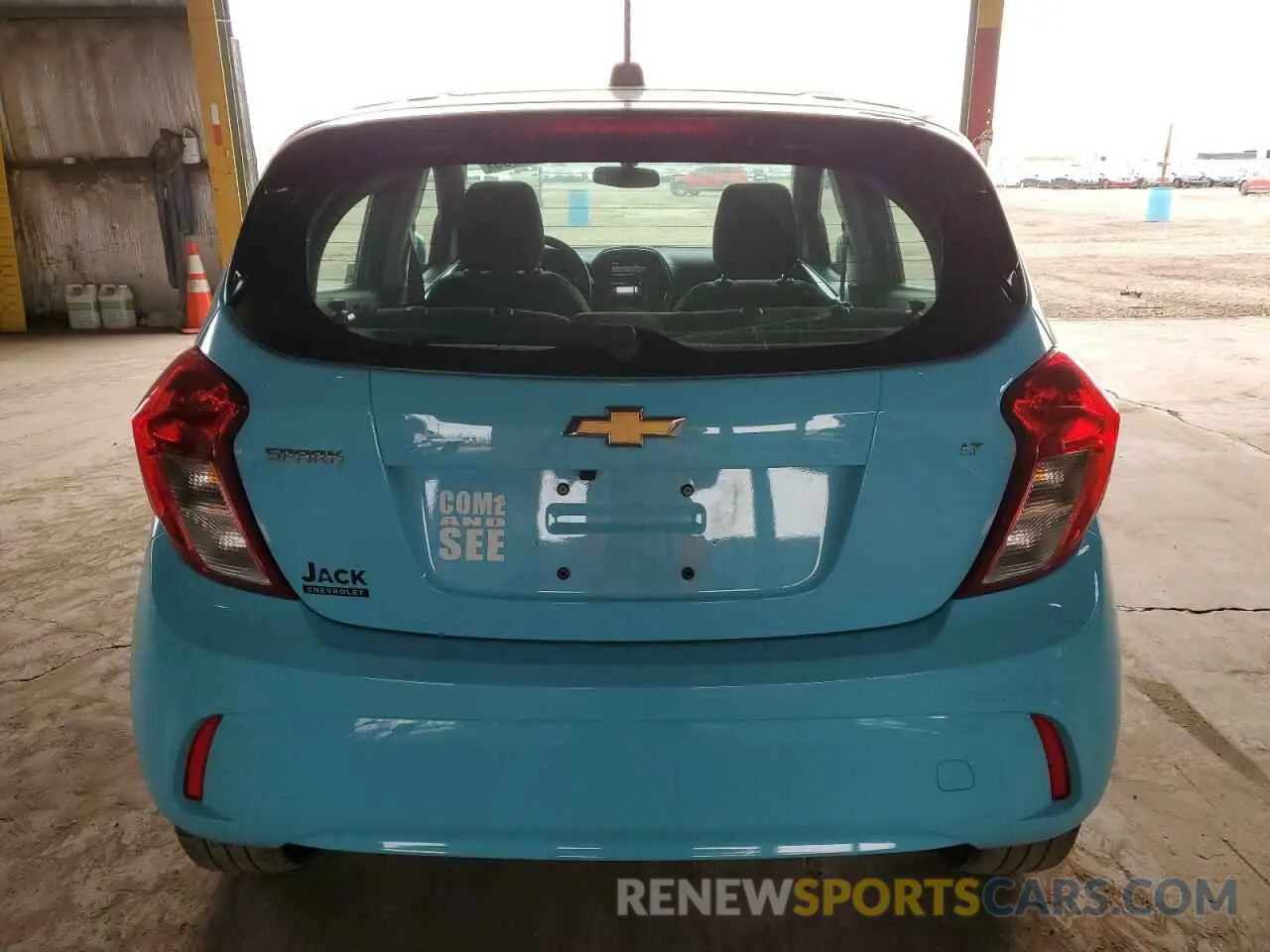 6 fotografías del automóvil dañado KL8CD6SA3NC026844 CHEVROLET SPARK 2022