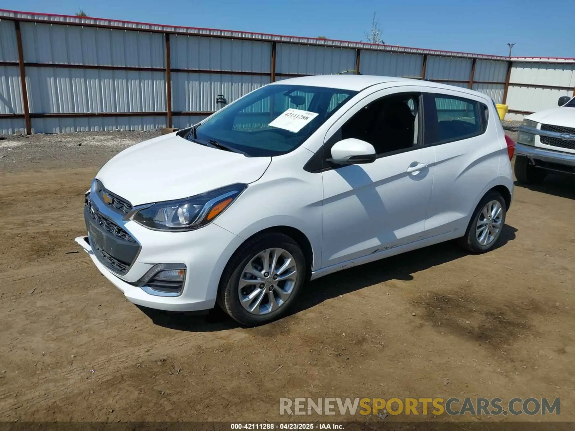 2 fotografías del automóvil dañado KL8CD6SA4NC012919 CHEVROLET SPARK 2022