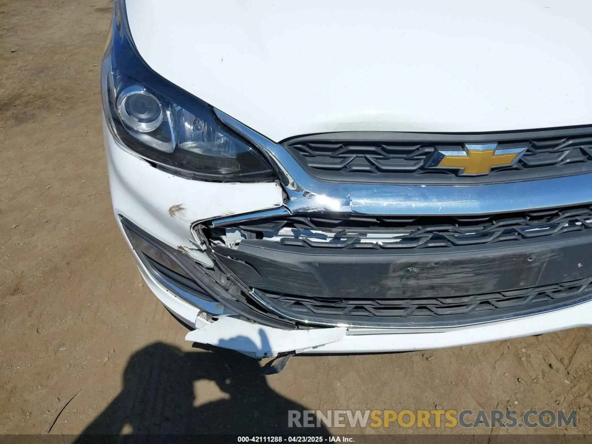 6 fotografías del automóvil dañado KL8CD6SA4NC012919 CHEVROLET SPARK 2022