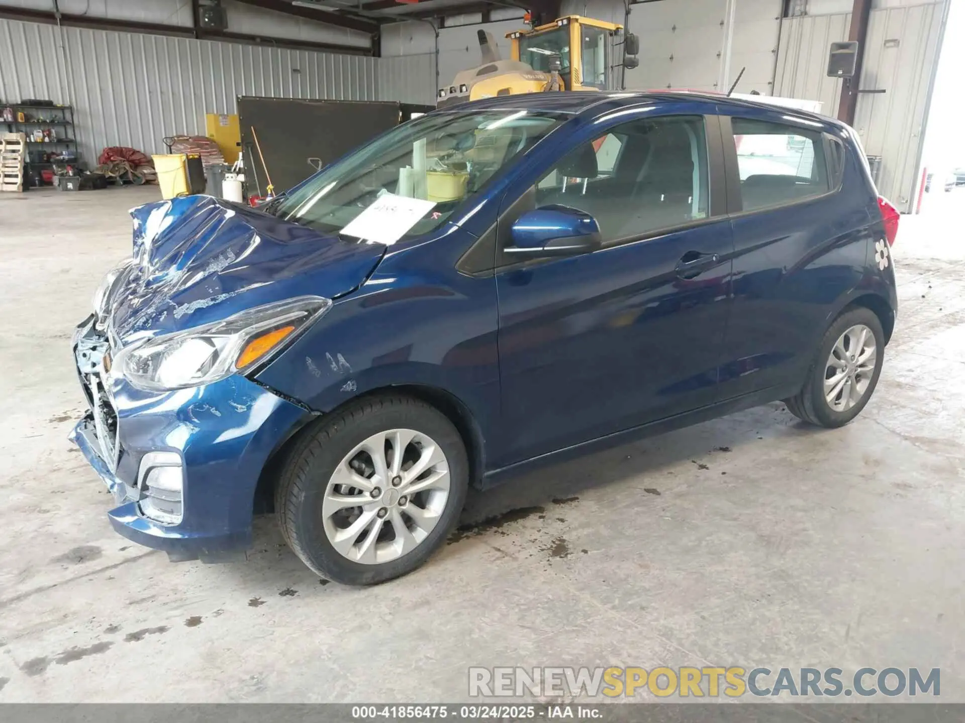 2 fotografías del automóvil dañado KL8CD6SA4NC023998 CHEVROLET SPARK 2022